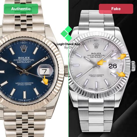 Spotting Fake Vs Real Rolex Datejust .